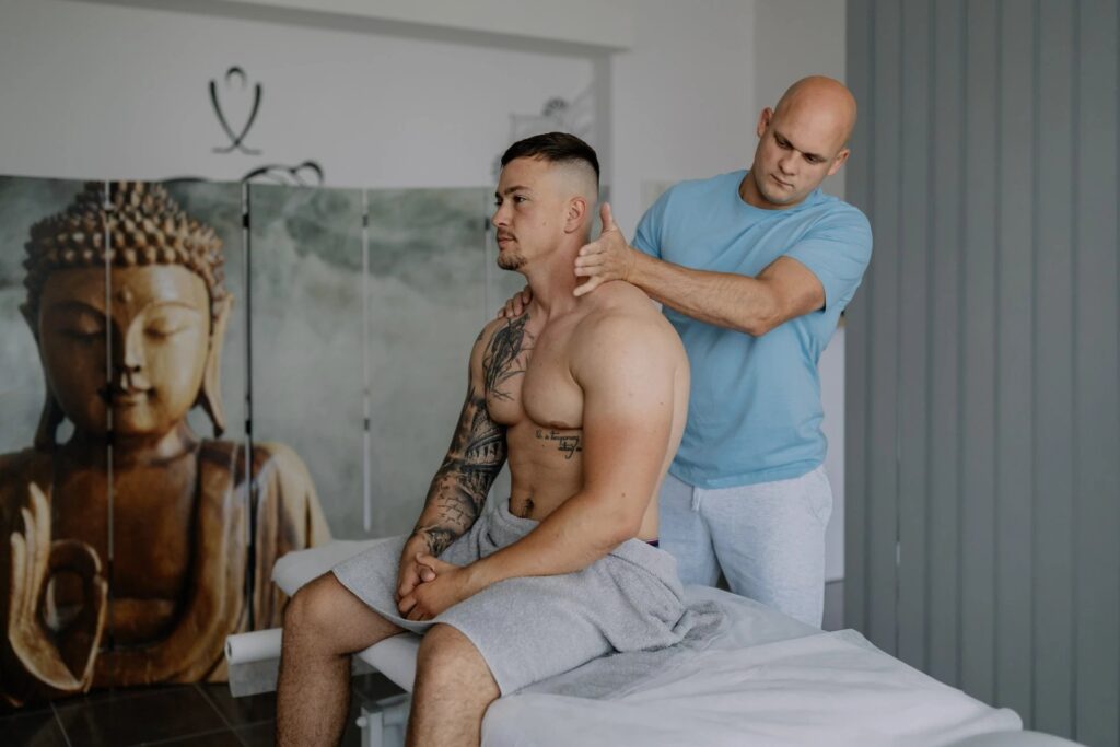 Dornova metoda + Breussova masáž