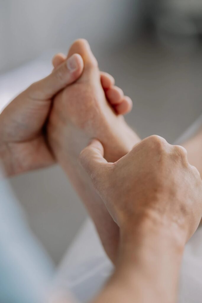 Reflexní masáž nohou