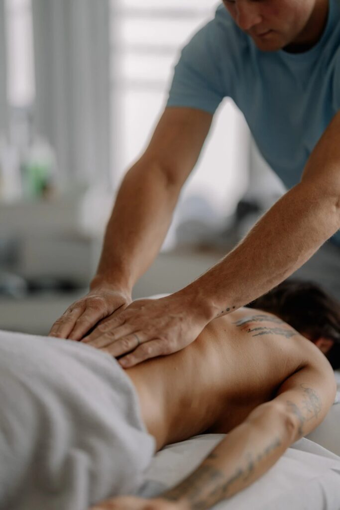 Relaxační, antistresová masáž