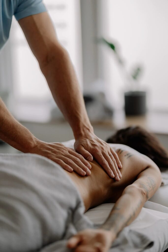 Relaxační, antistresová masáž